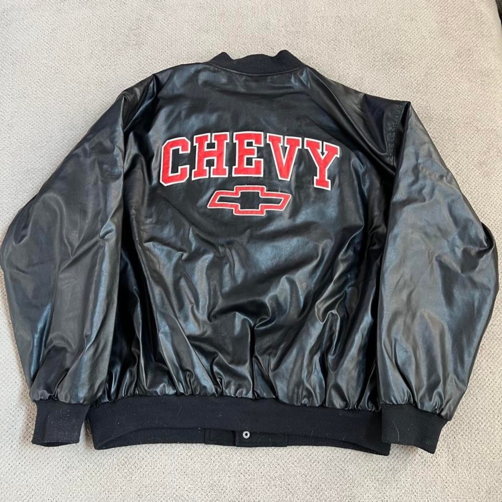 Vintage 1990s Chevy racing jacket Good condition ‎ Size XL